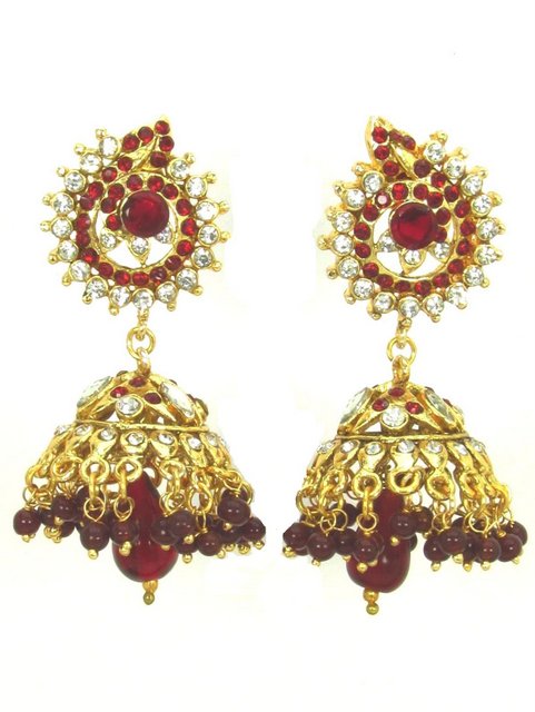Ishani Lustre Earrings — LJ-VZ91WL