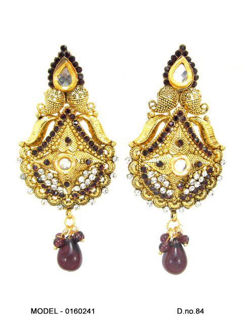 Ishani Velvet Earrings — LJ-1VTVM85