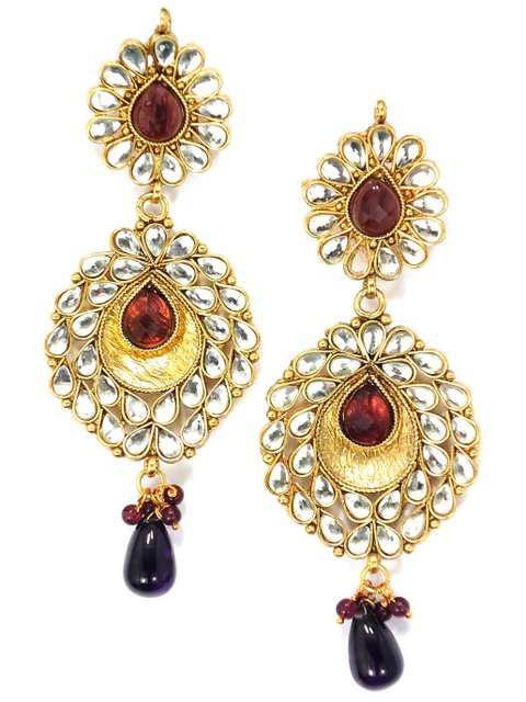 Ishani Radiance Earrings — LJ-14KFMUD
