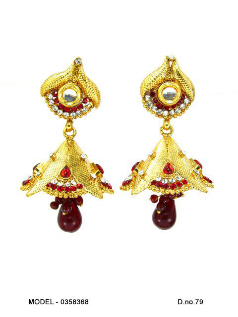 Kavya Ember Earrings — LJ-XZDQZA