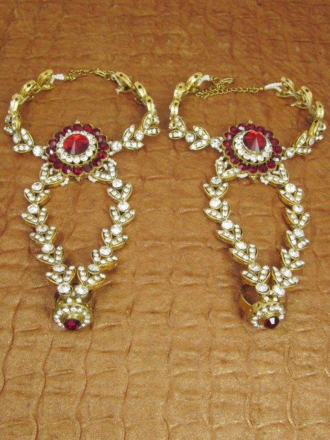 Stone Bridal Jewellery Set