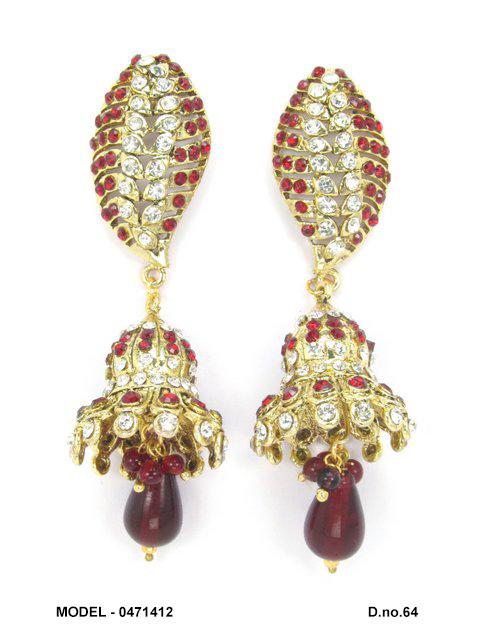 Kavya Bloom Earrings — LJ-PU06ZA