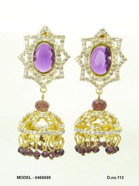 Veda Crescent Earrings — LJ-1CLTZ4E