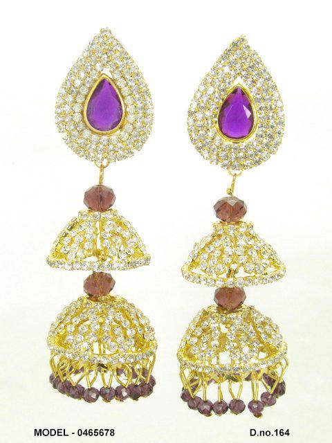 Saanvi Crescent Earrings — LJ-BIVZSB