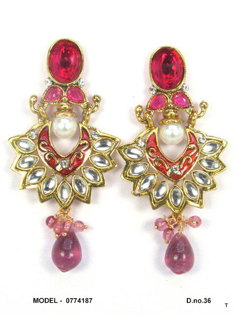 Aurelia Aura Earrings — LJ-118ORPD
