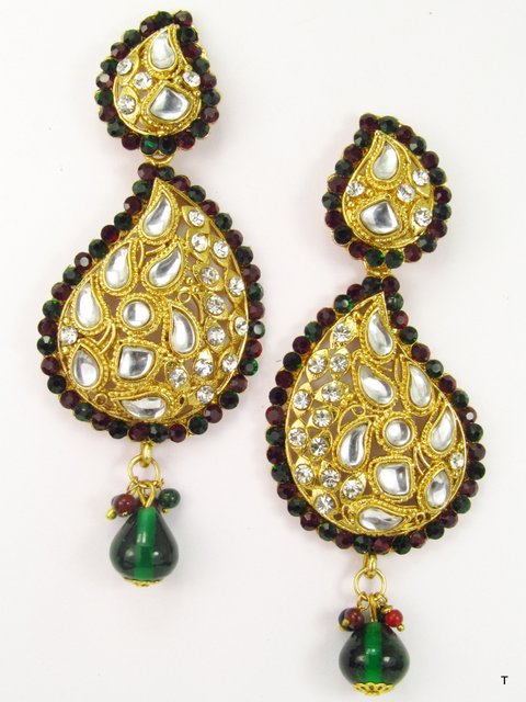 Amara Velvet Earrings — LJ-DE9OZK