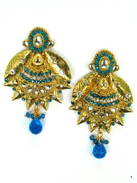 Saanvi Aura Earrings — LJ-7VKJ3F