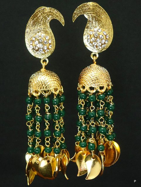 Diya Halo Earrings — LJ-OWFOWJ