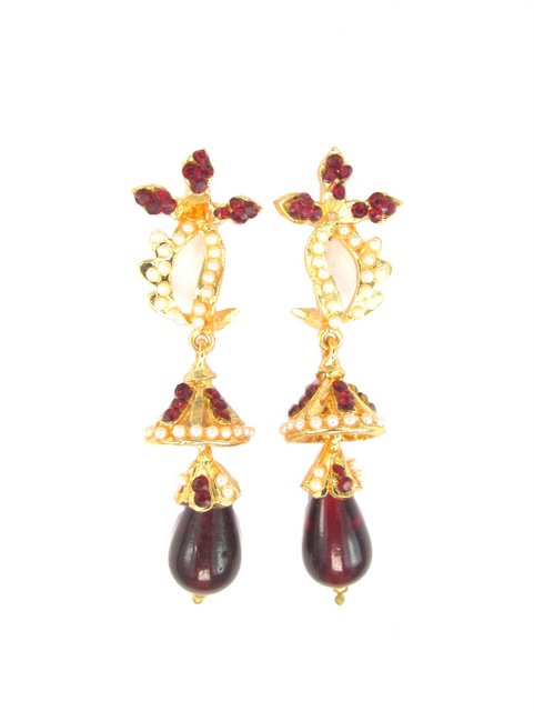 Amara Velvet Earrings — LJ-1VZCIPS