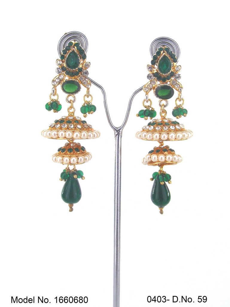 Saanvi Moonlight Earrings — LJ-1C8G1Q3