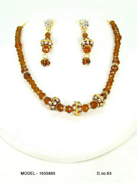 Diya Velvet Jewelry Set — LJ-13PEAZN
