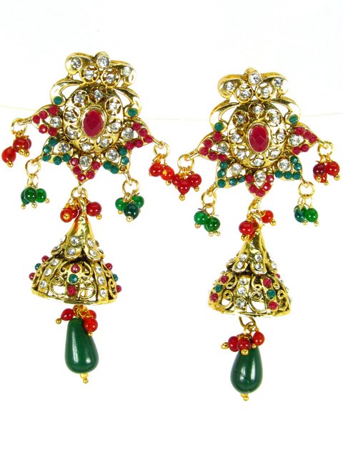 Kavya Aura Earrings — LJ-B85MUE
