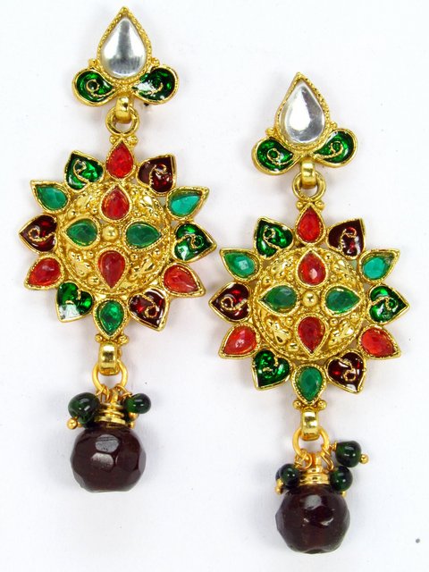 Mira Velvet Earrings — LJ-HKCU20