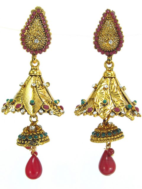 Elara Halo Earrings — LJ-1YGJ80K