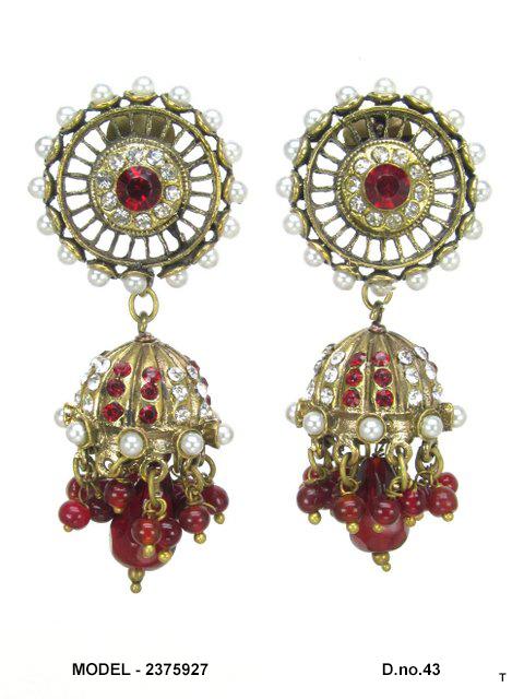 Diya Ember Earrings — LJ-K44E7N