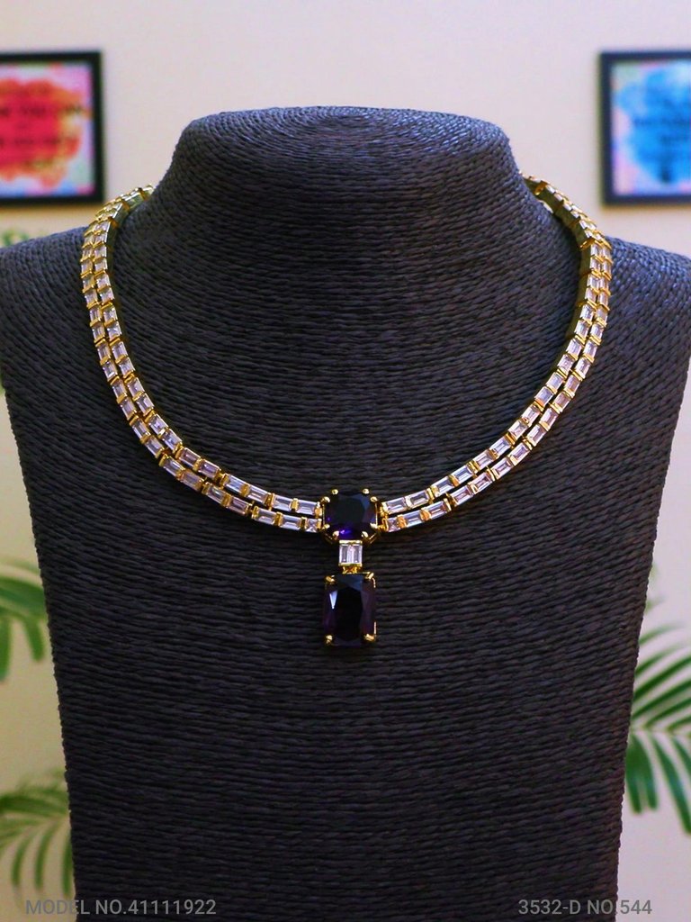 Made in India | Cz Necklace Set