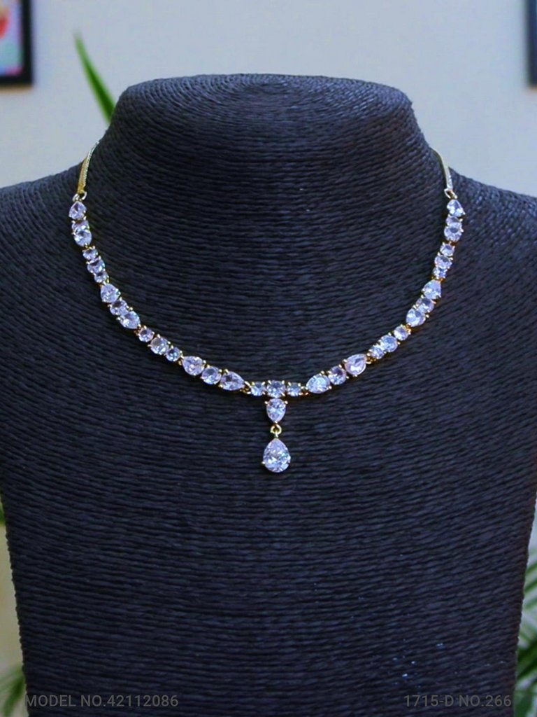 Classic yet Trendy | Cz Fashion Necklace Set