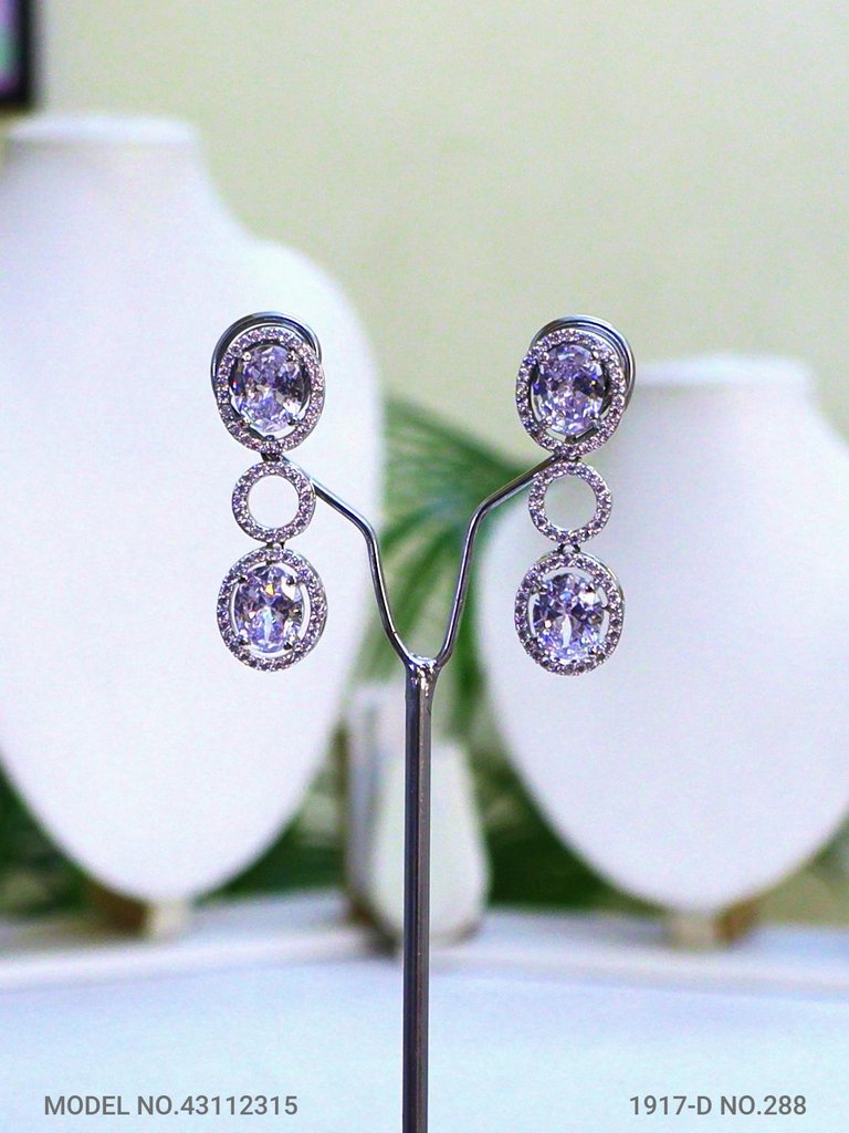 Cz Jewelry Set | Classic Pattern