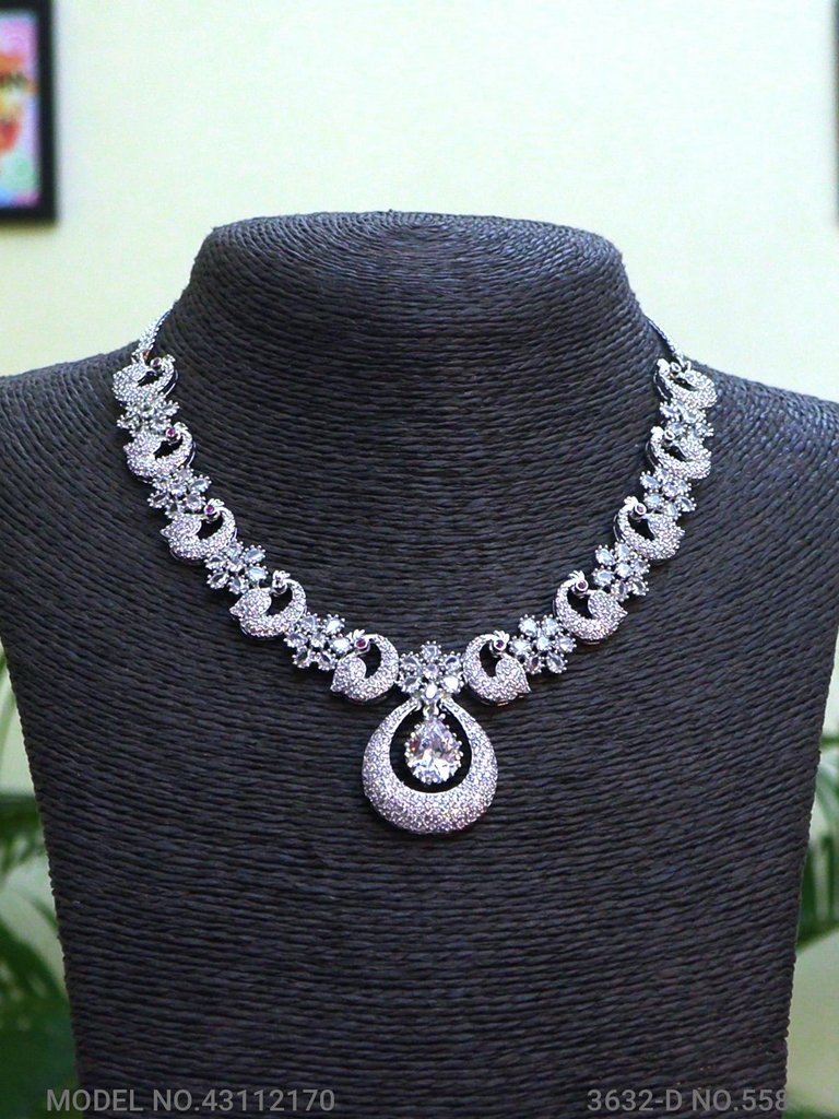 Original Cubic Zircon | Classic Necklace Set