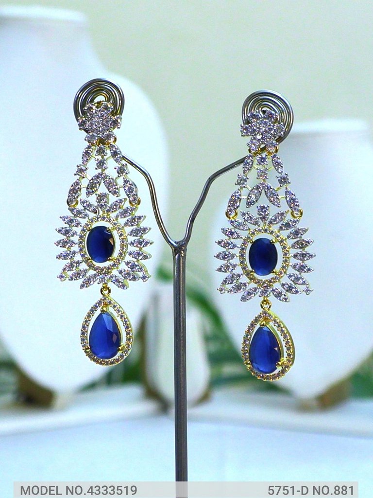 Real Zircon | Fashion AD Earrings