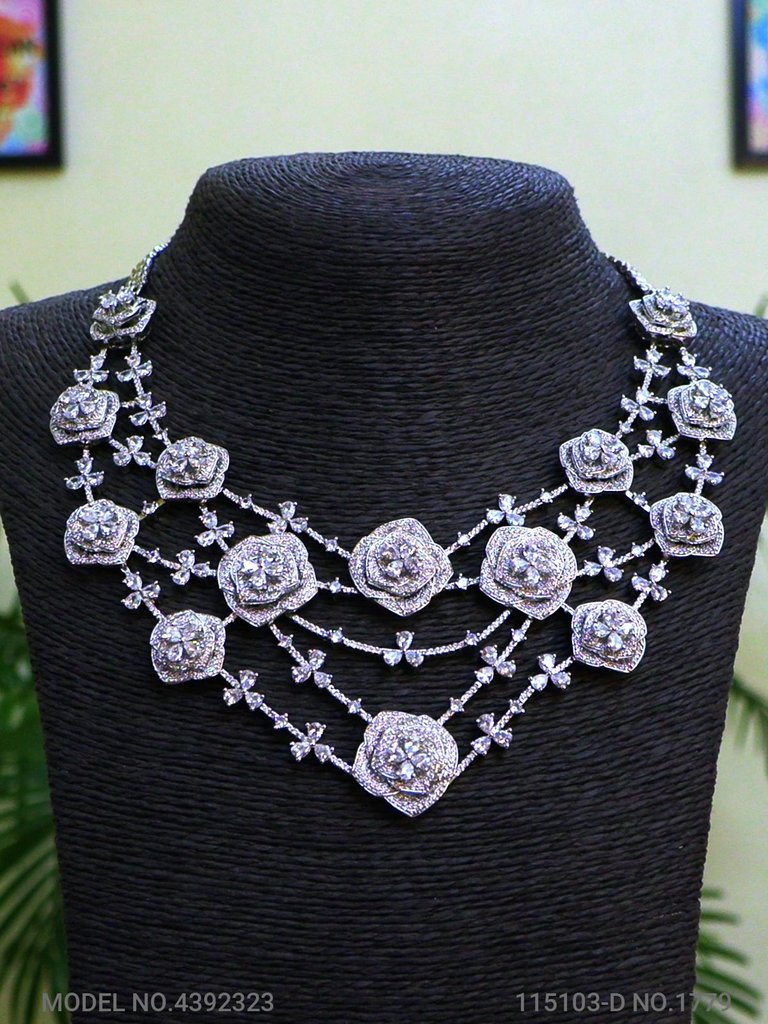 Original Zircon Necklace Set