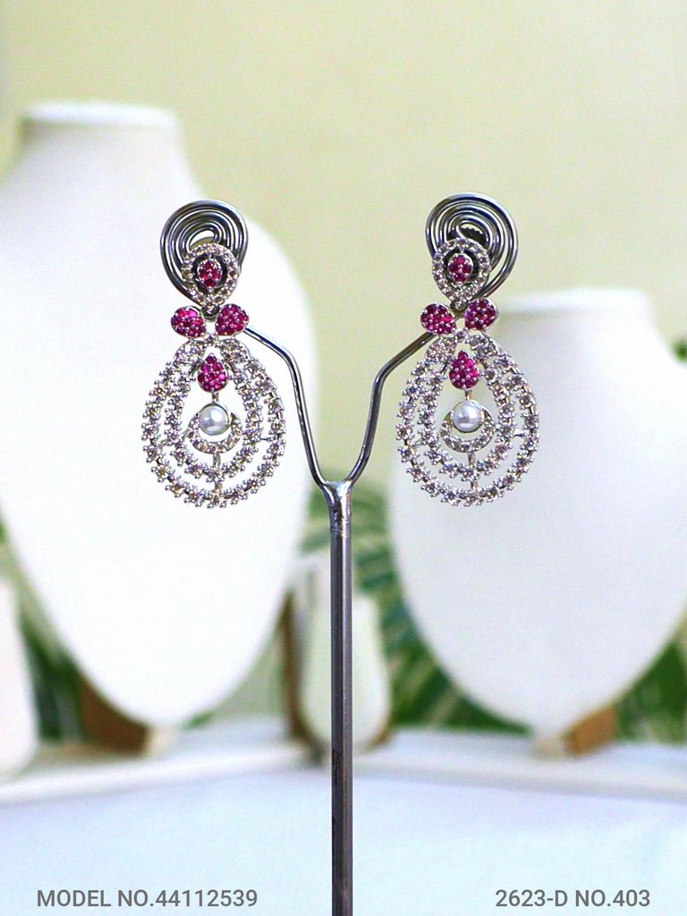 Cz Jewelry Set | Classic Pattern