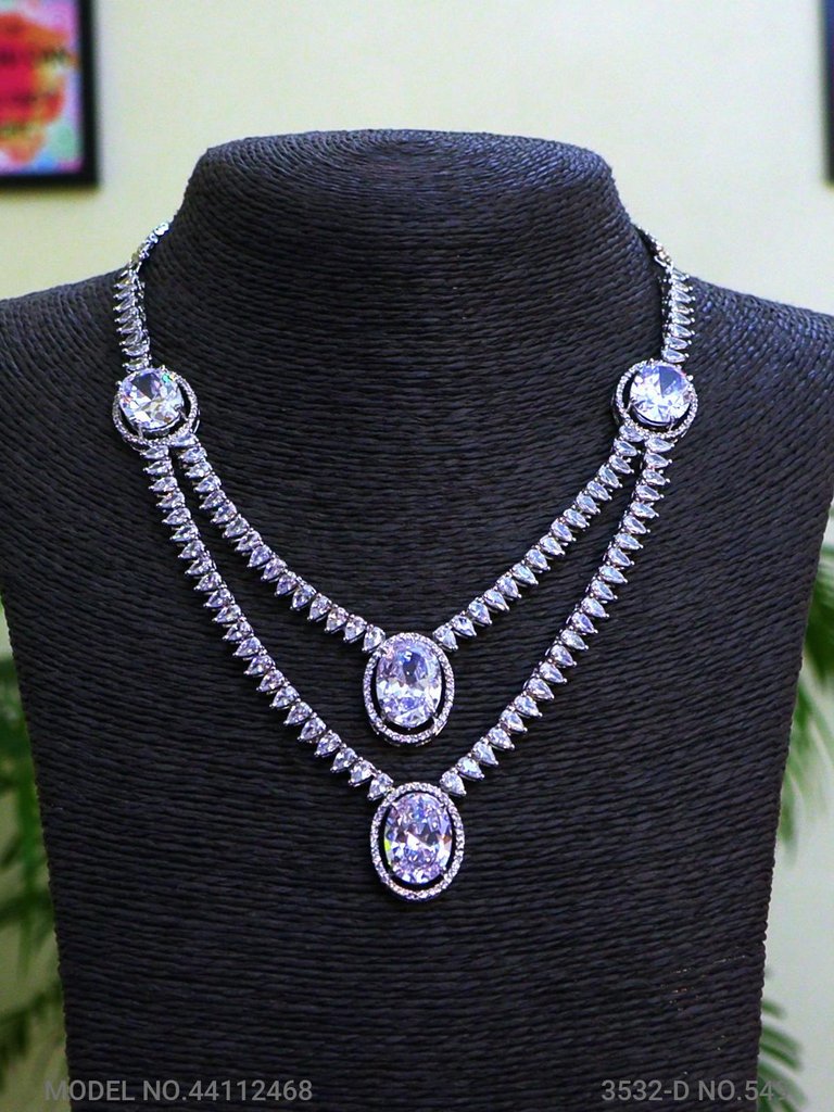 Original Cubic Zircon | Classic Necklace Set