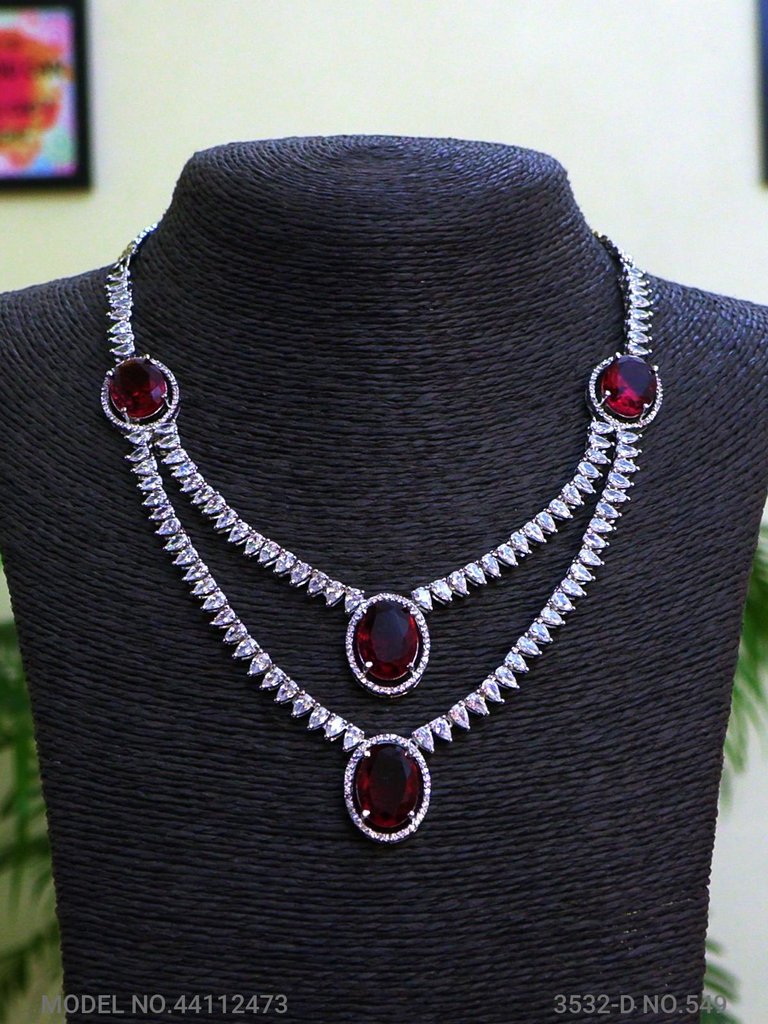 Cz Jewelry Set | Classic Pattern