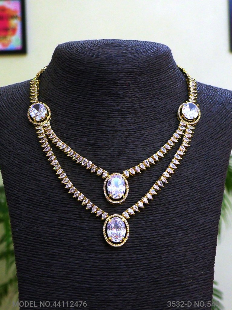 Made in India | Cz Necklace Set