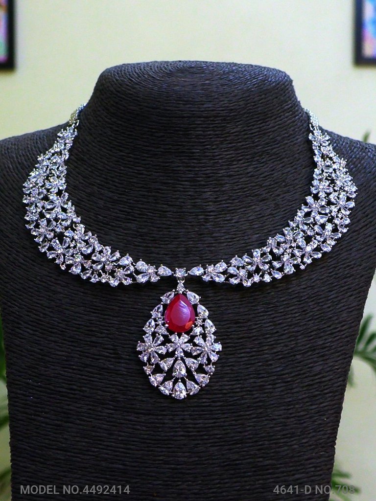 Handmade Traditional Masterpiece Zircon Jewelry Set