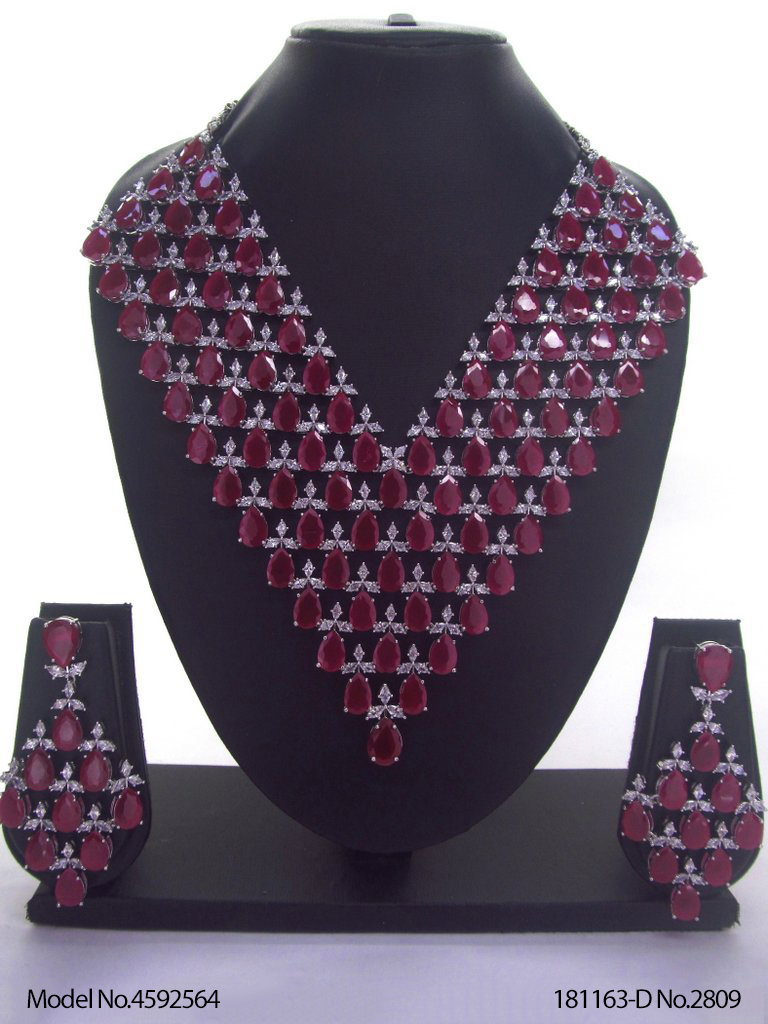 Original Zircon Necklace Set