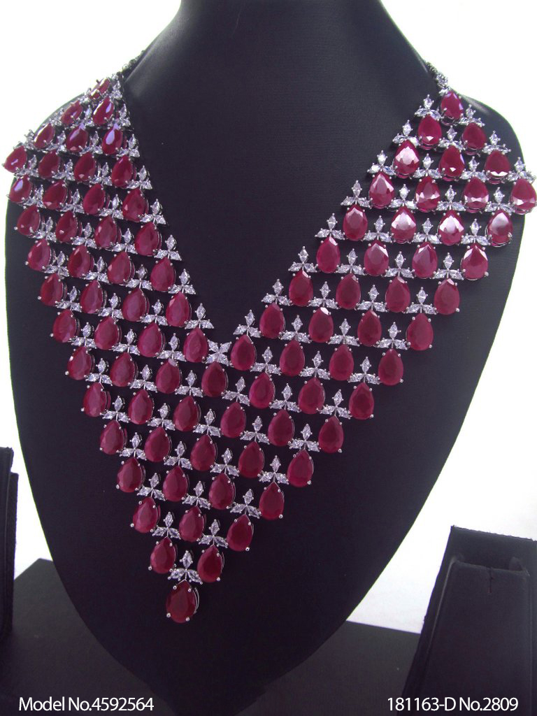 Original Zircon Necklace Set