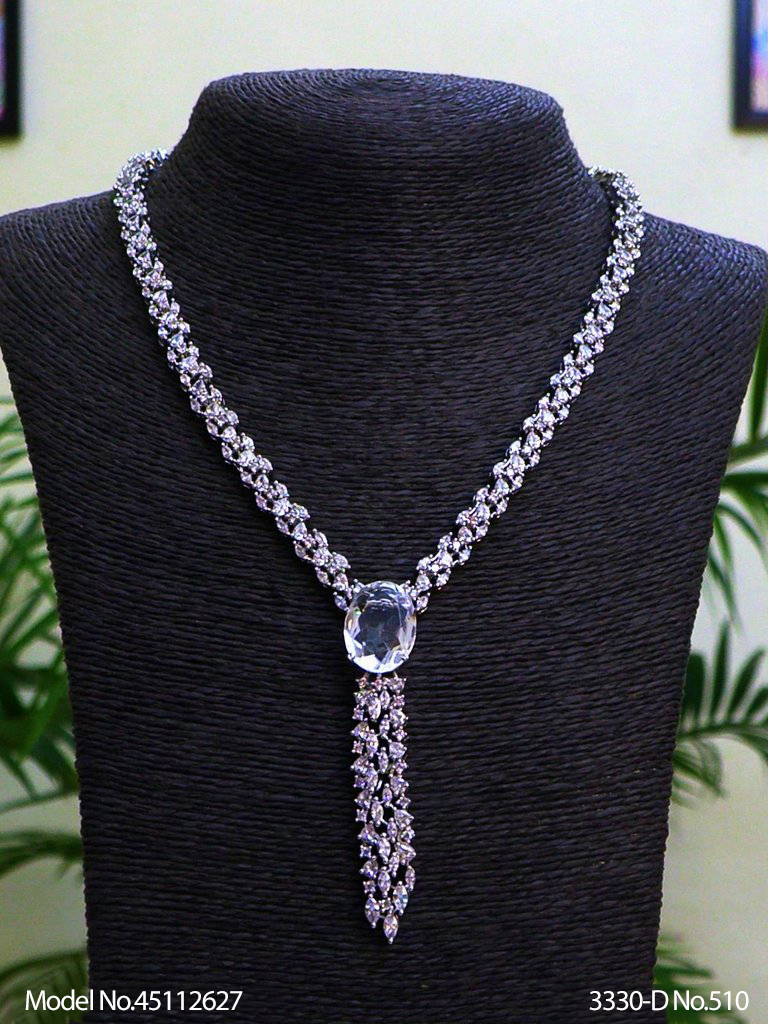 Classic yet Trendy | Cz Fashion Necklace Set