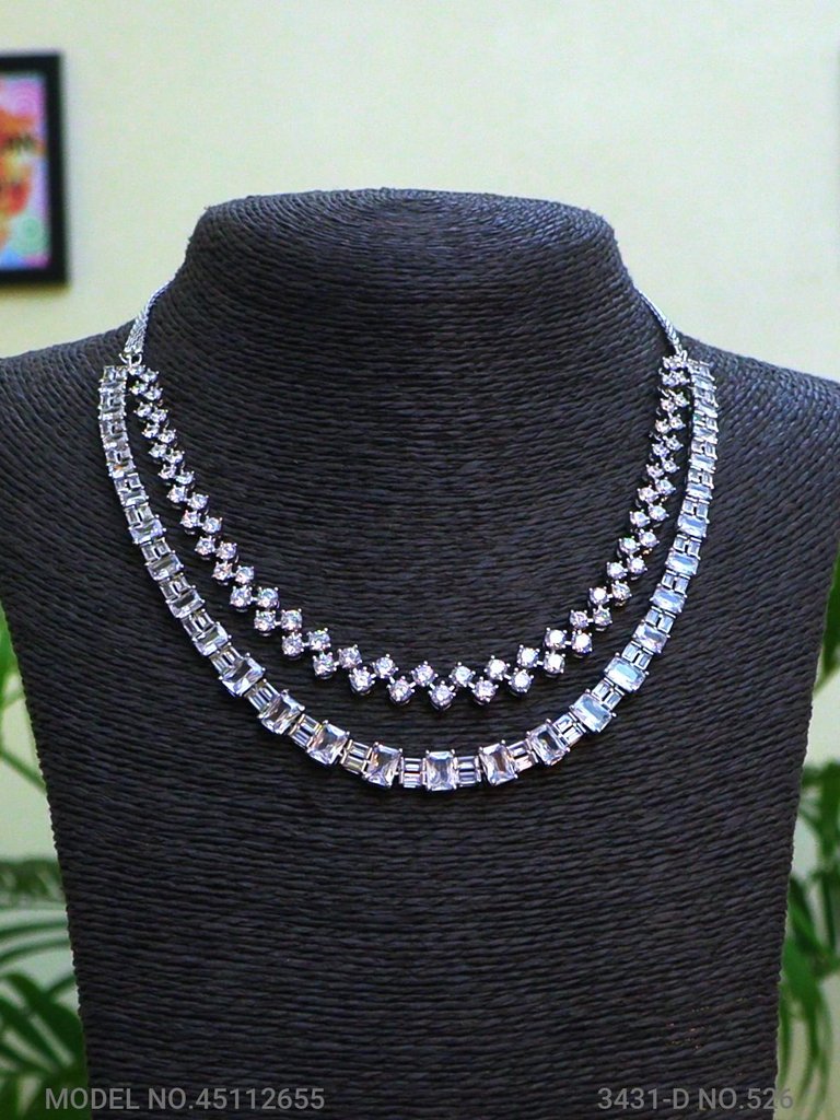 Original Cubic Zircon | Classic Necklace Set