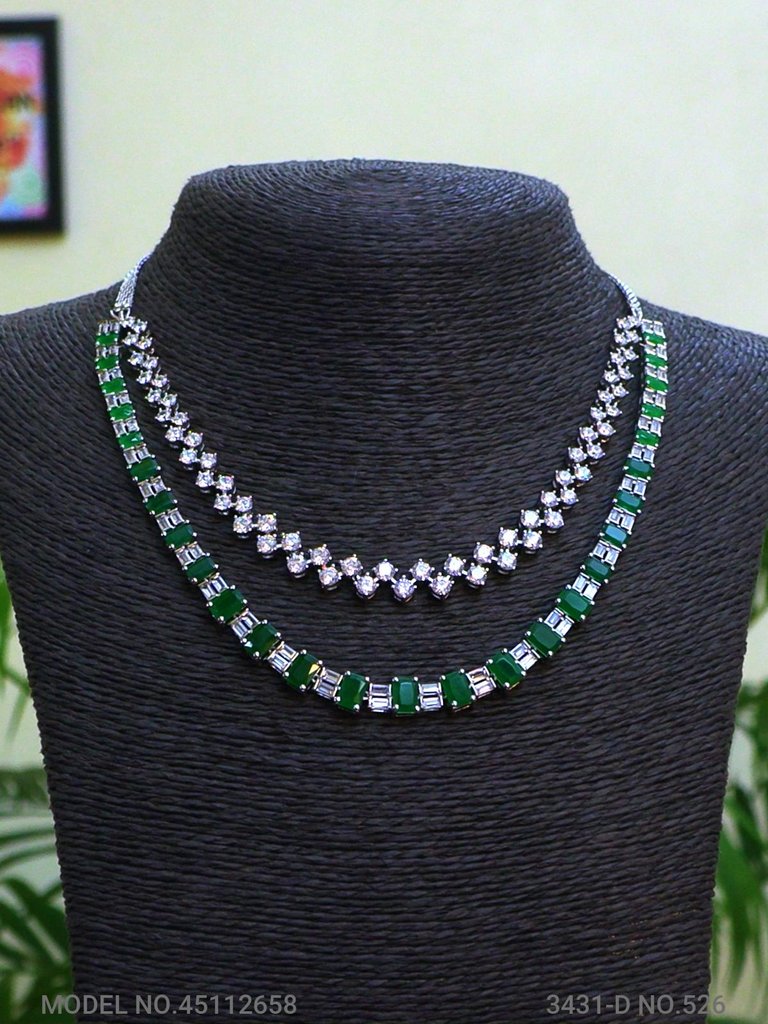 Cz Jewelry Set | Classic Pattern