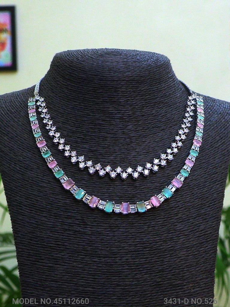 Cz Jewelry Set | Classic Pattern