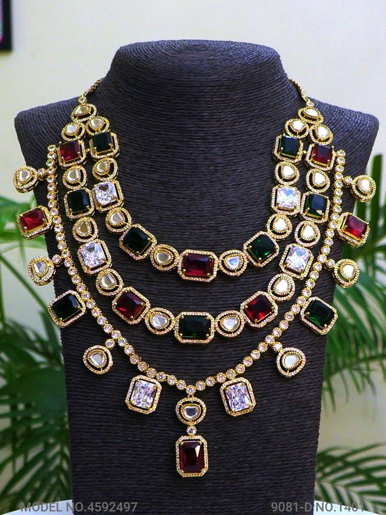 Original Zircon Necklace Set