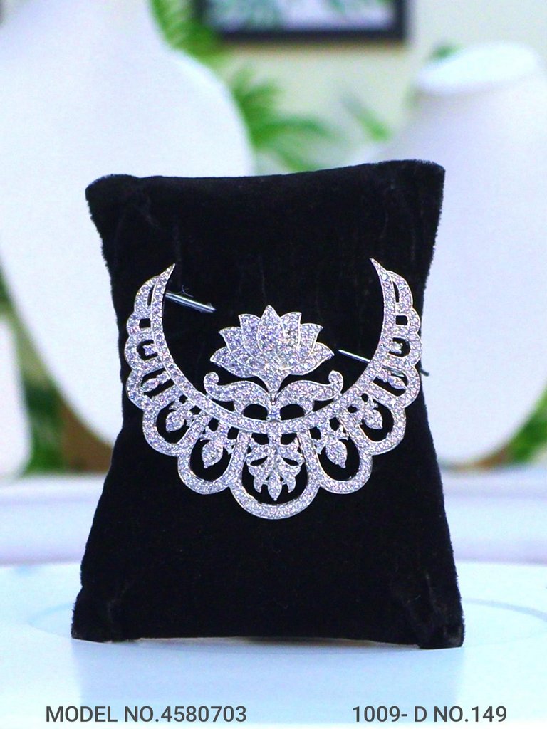 CZ Brooch