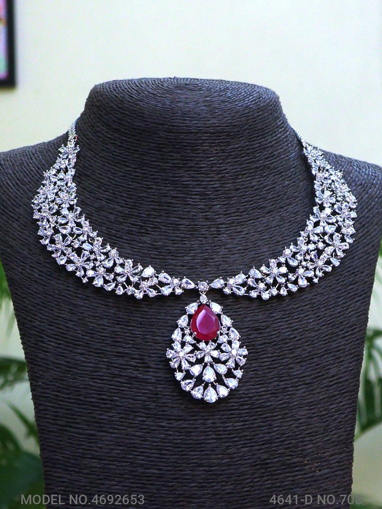 Artificial Diamond Cz Jewelry Set