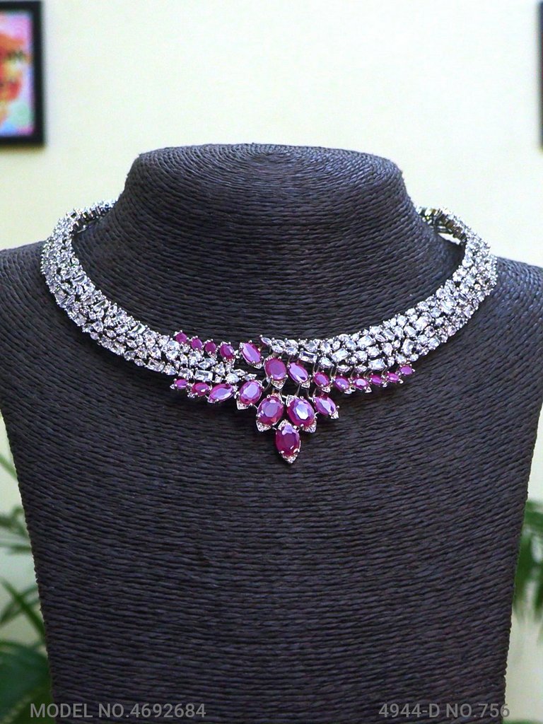 Handmade Traditional Masterpiece Zircon Jewelry Set