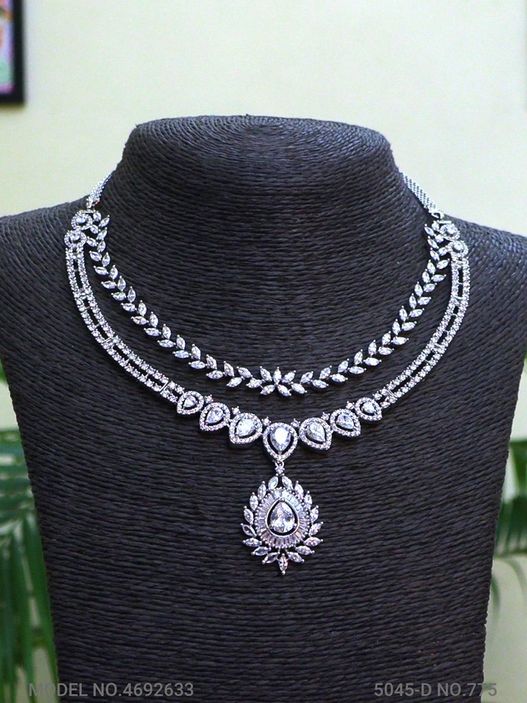 Original Cz Traditional Necklace