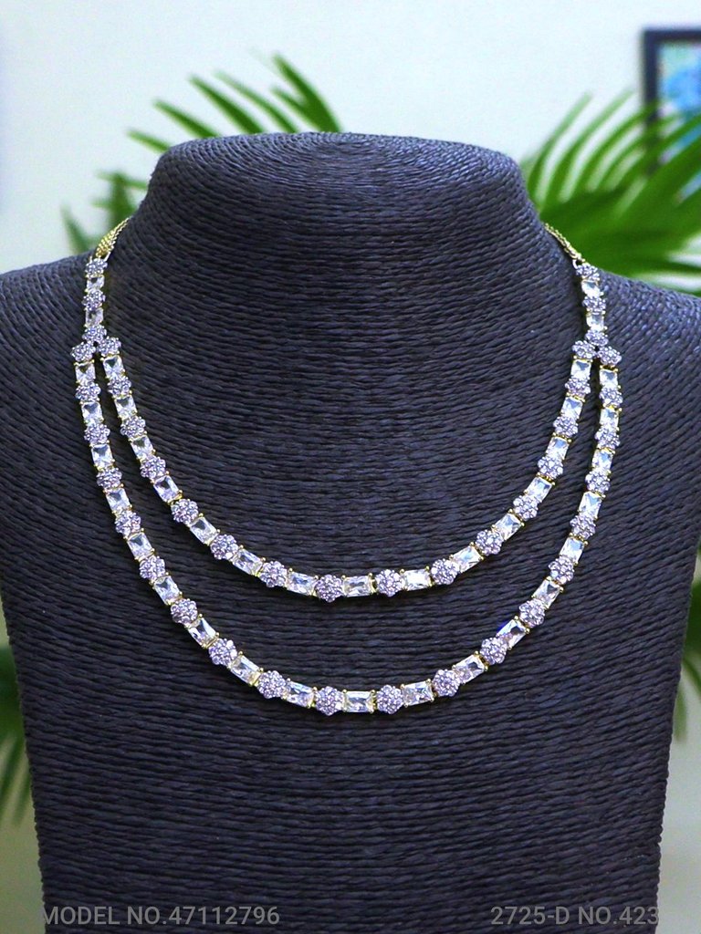 Made in India | Cz Necklace Set