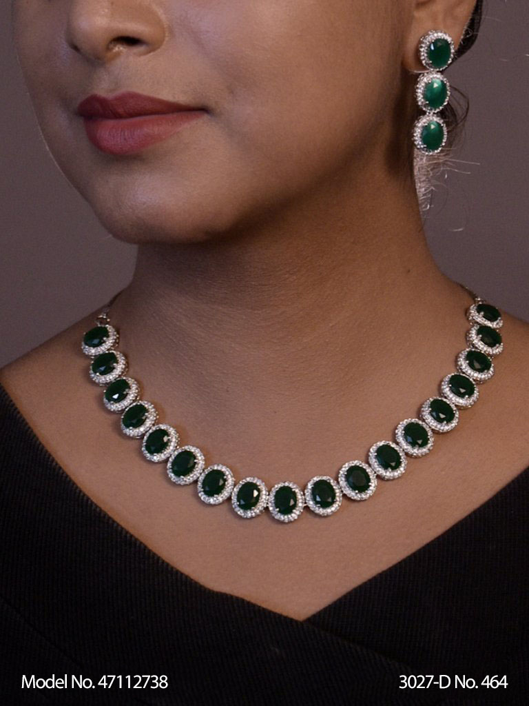 Made In India | Diamond Styled Jewellery Set