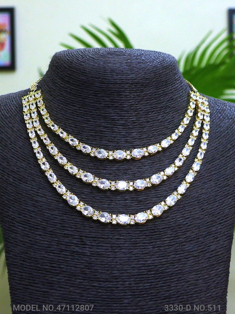 Cz Jewelry Set | Classic Pattern