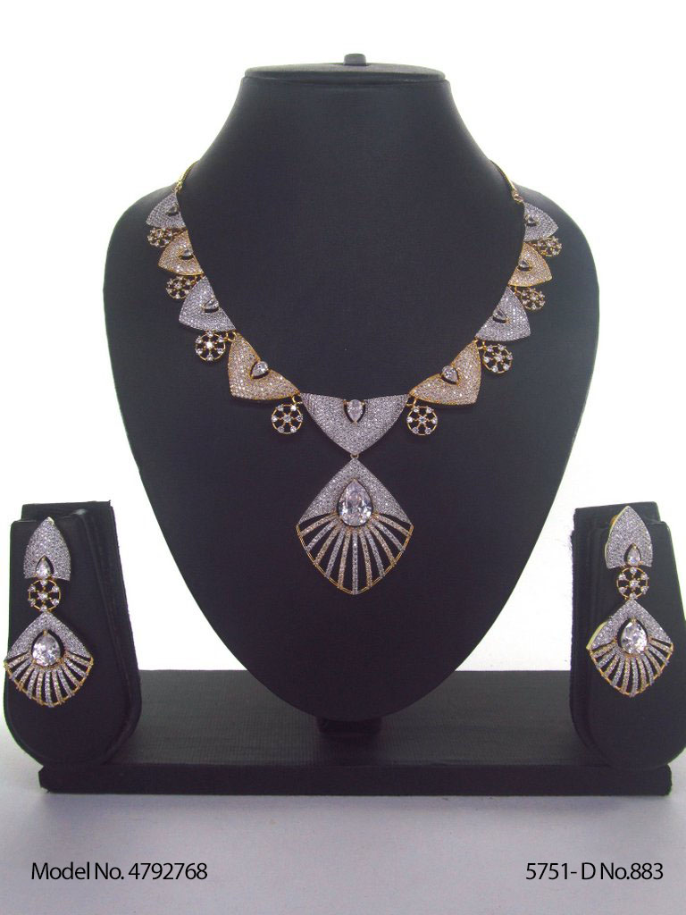 Original Zircon Necklace Set