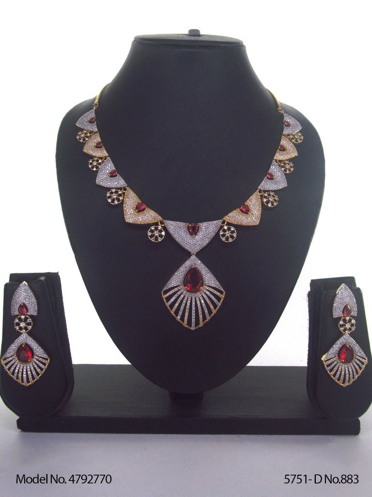 Original Zircon Necklace Set