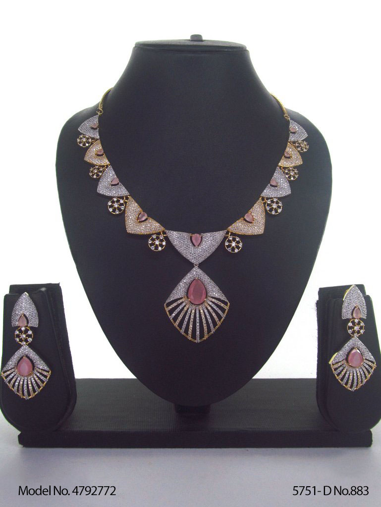 Original Zircon Necklace Set