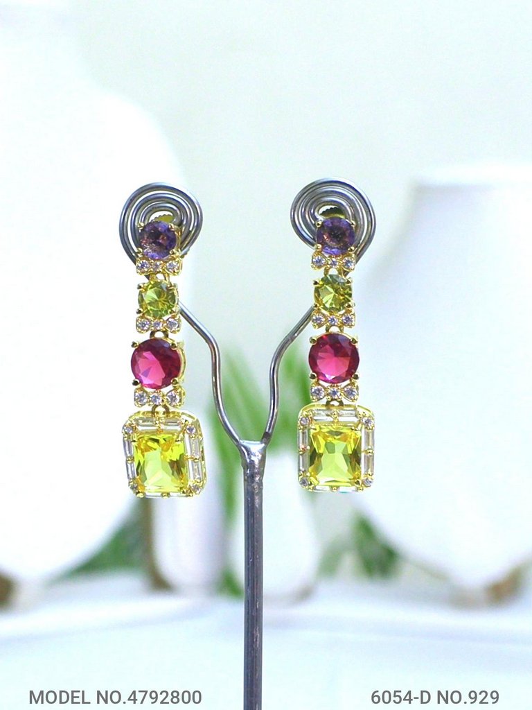 Imitation Diamond Cz Jewelry Set