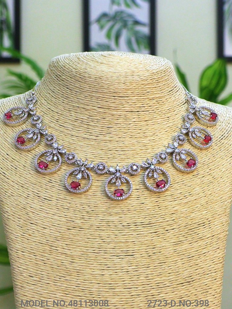 Made in India | Cz Necklace Set