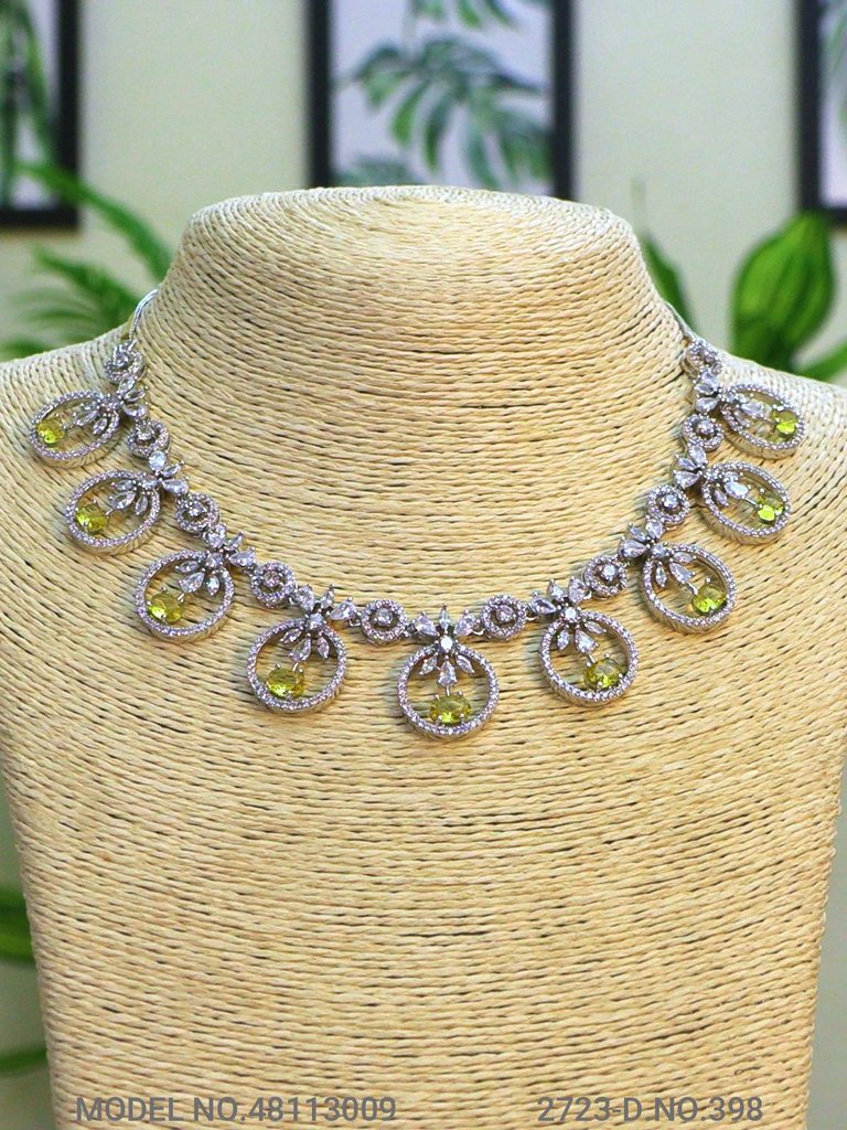 Made In India | Diamond Styled Jewellery Set